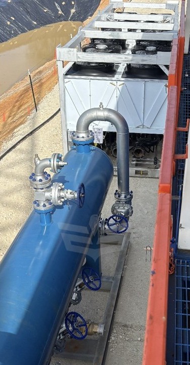 Equipment bottom view